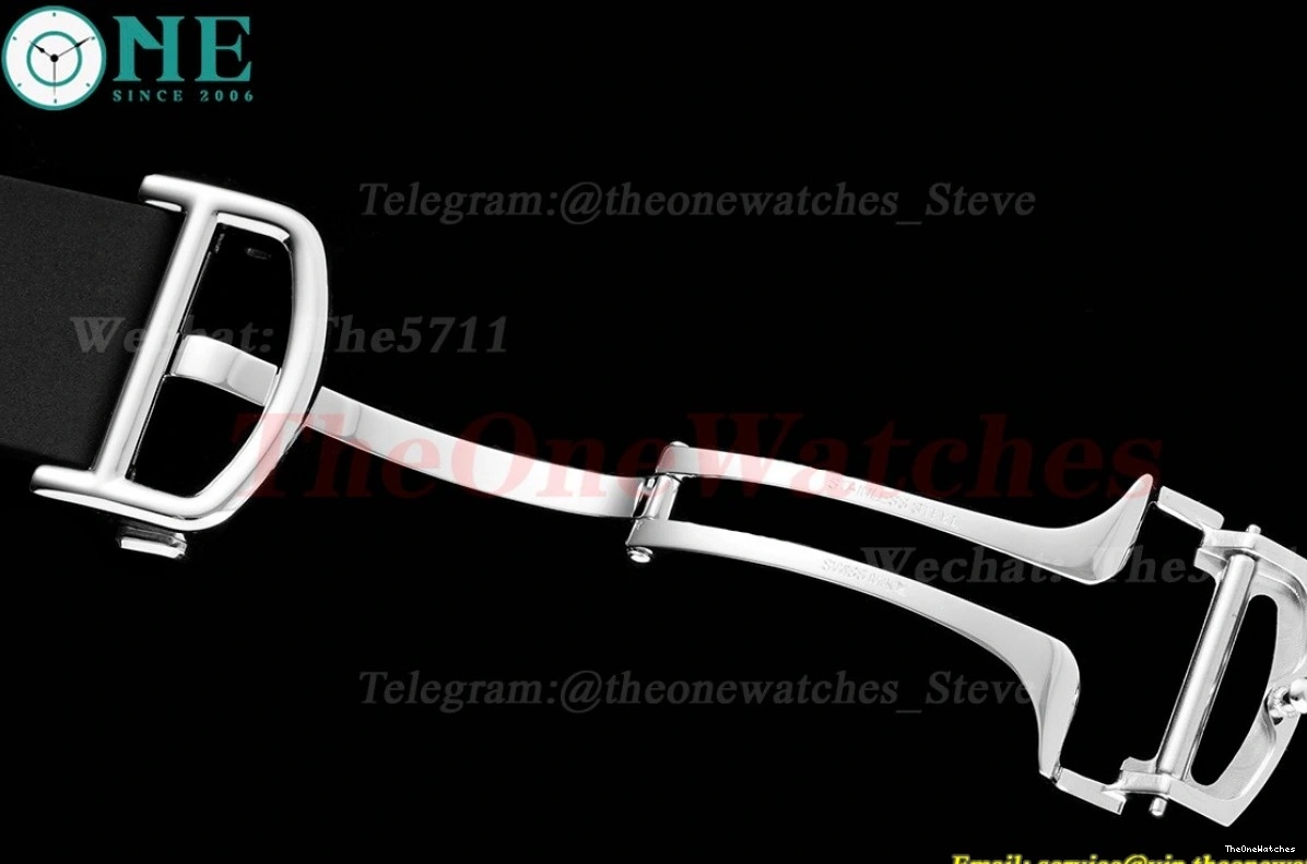 Cartier Mens MY9019 XL Rmn Black GF 40MM PVD RU Santos De 0126